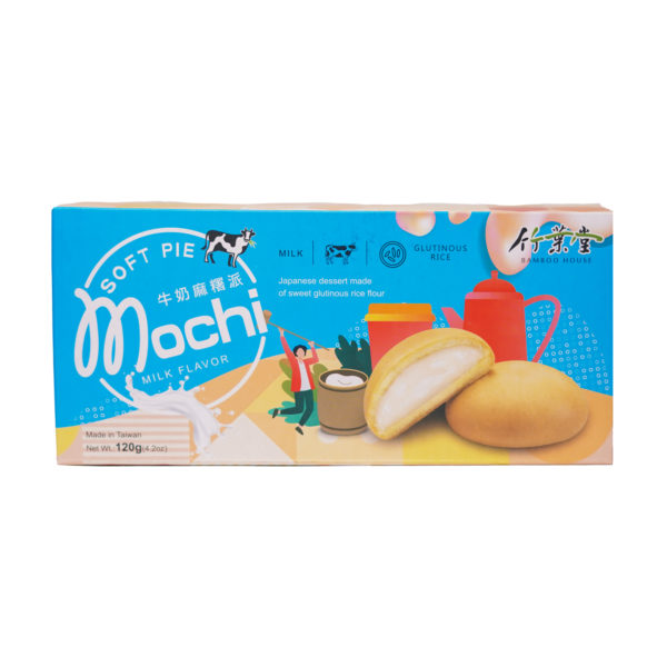 Soft Pie Mochi Milk Flavour Bamboo House 120gm